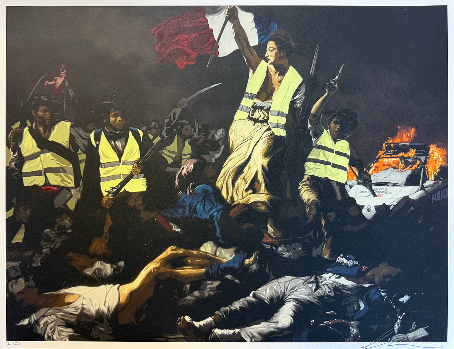 Liberty leading the People Fine Art Print